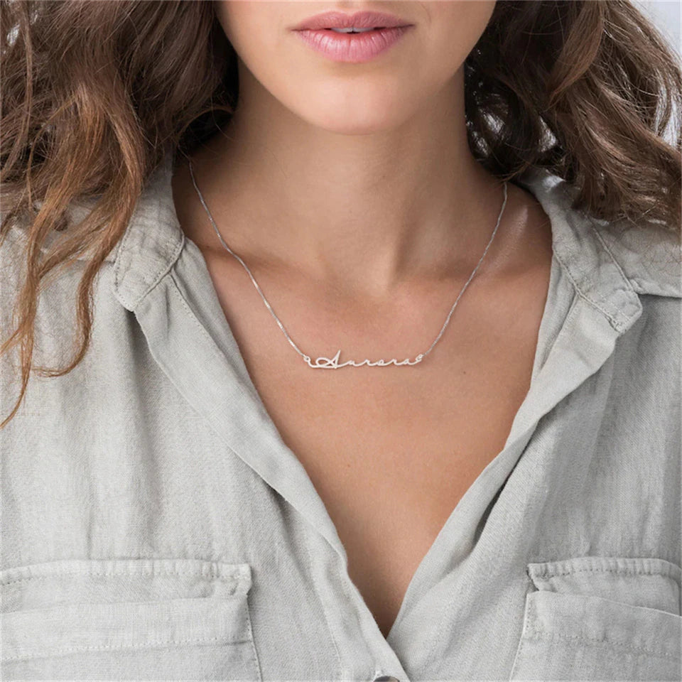 Collana Minimalista Personalizzata con Nome