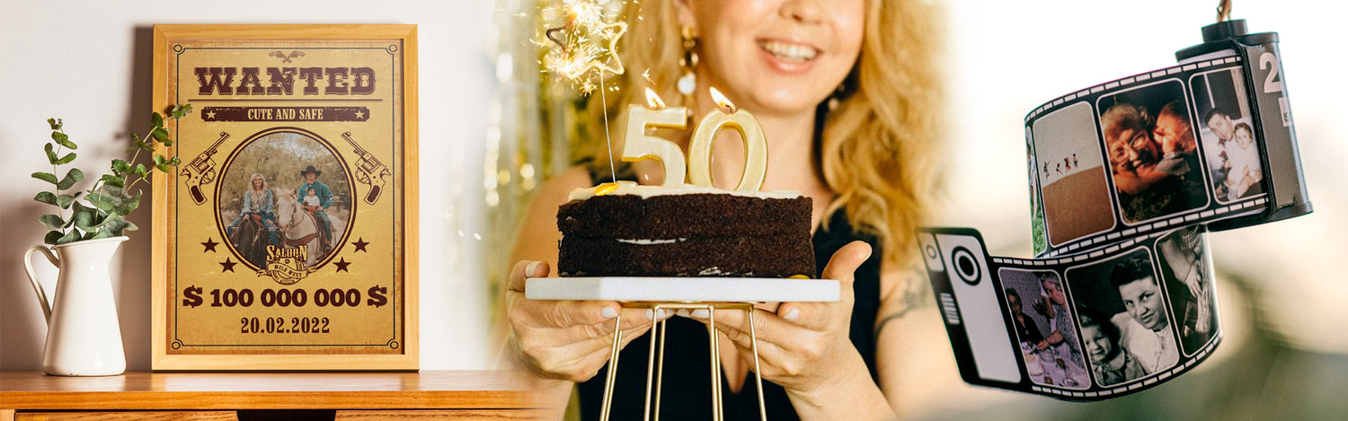 Regali per il 50º Compleanno