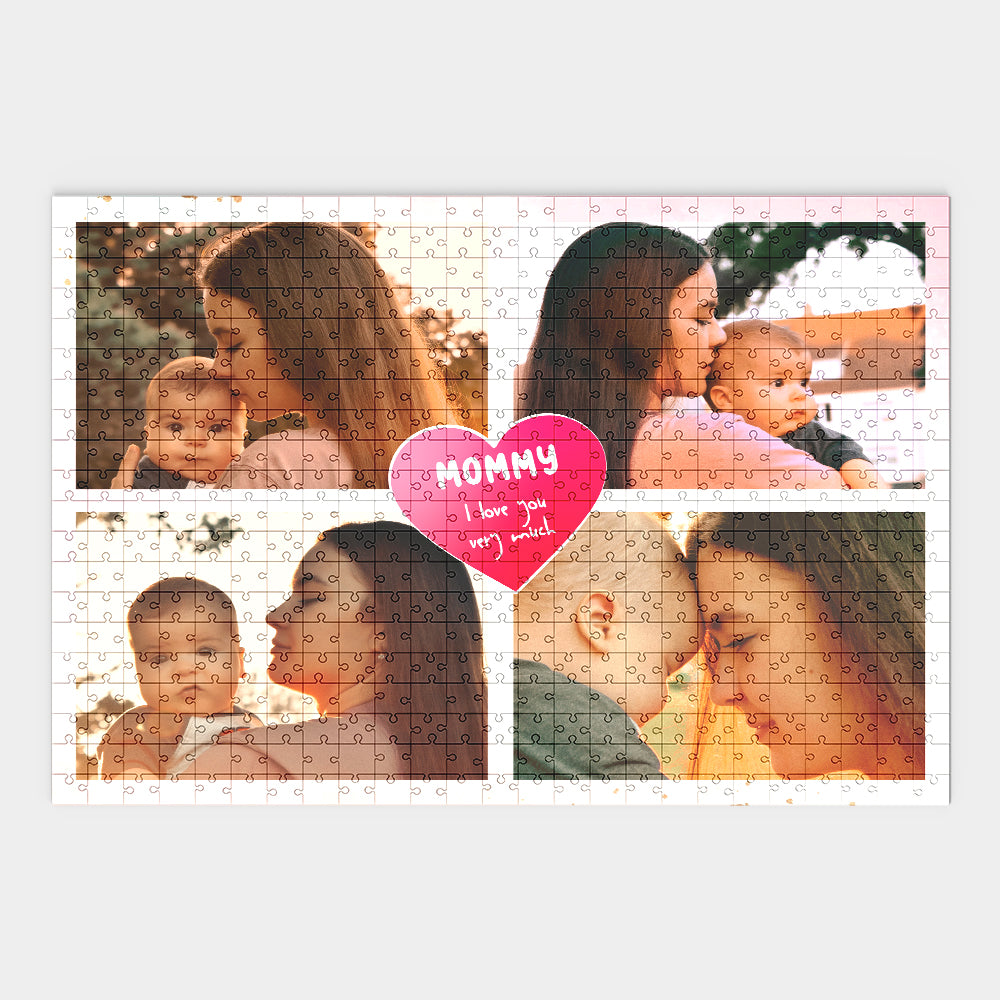 Puzzle Personalizzato Collage Foto Mama