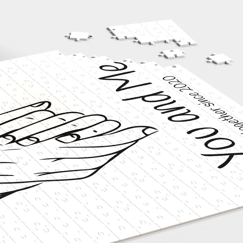 Puzzle Personalizzato Line Art