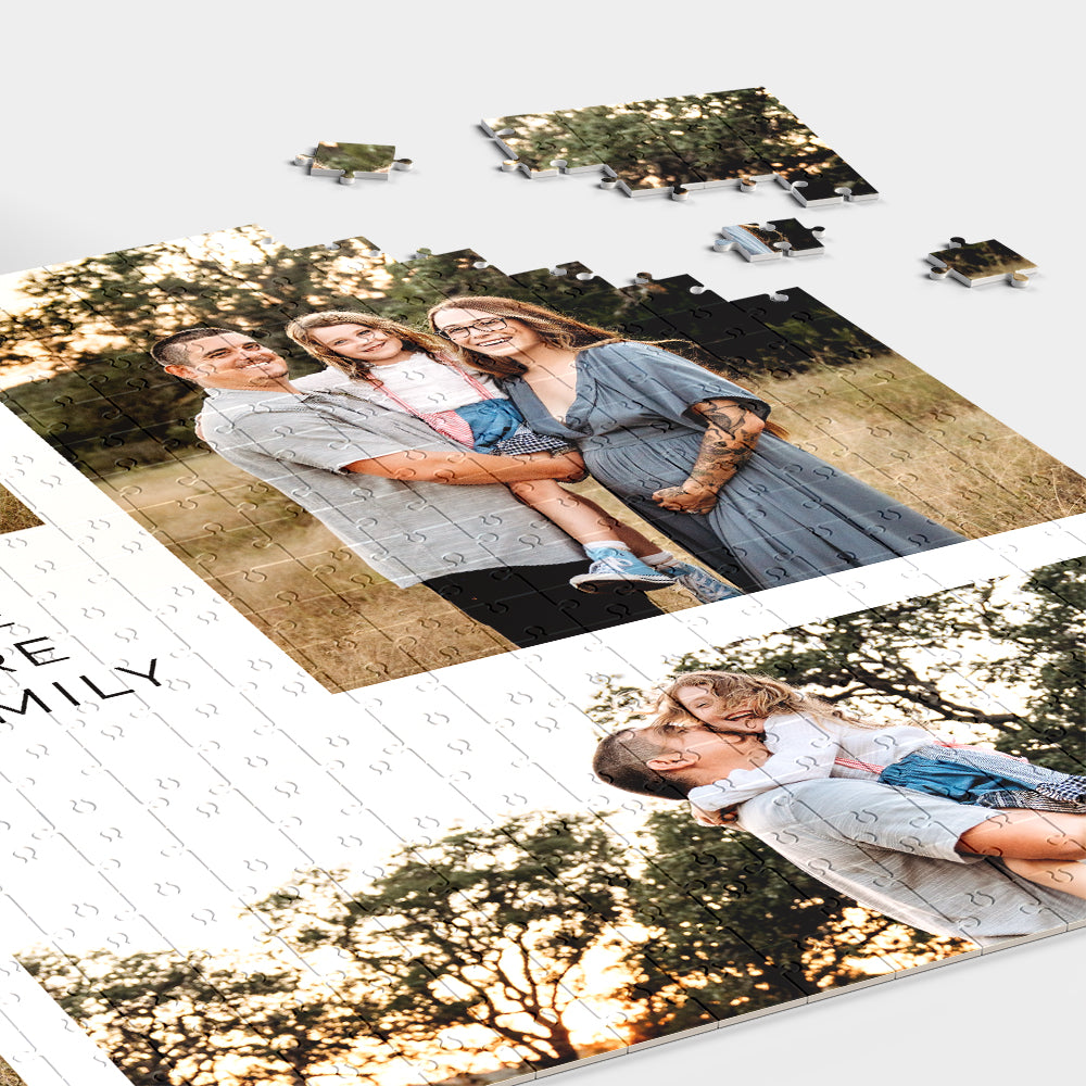 Puzzle Personalizzato Collage Foto Famiglia