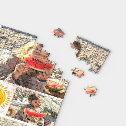 Puzzle Personalizzato Collage Foto Infantile