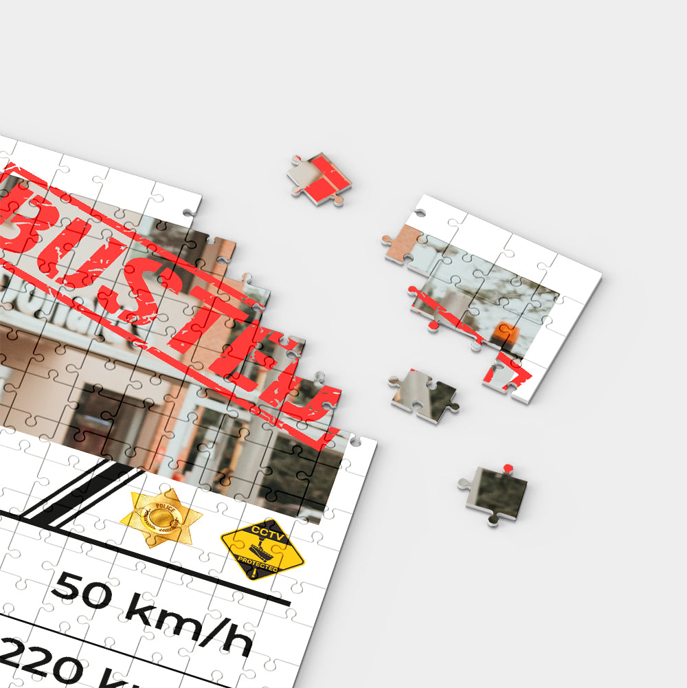 Puzzle Personalizzato Foto Autovelox
