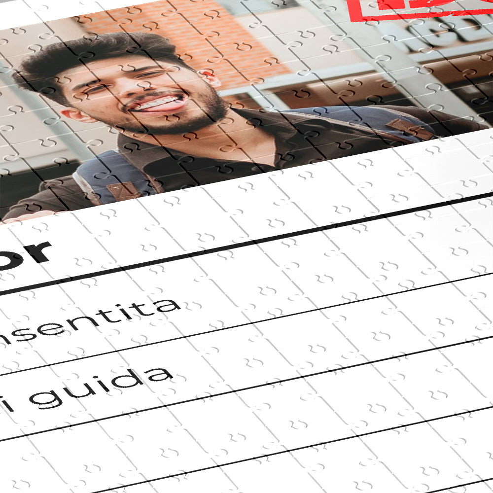 Puzzle Personalizzato Foto Autovelox