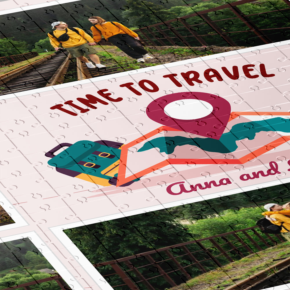 Puzzle Personalizzato Collage Foto Avventura