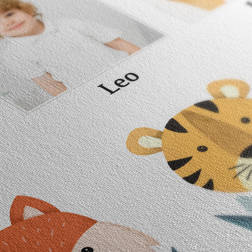 Stampa Tela Personalizzata Foto Bambini