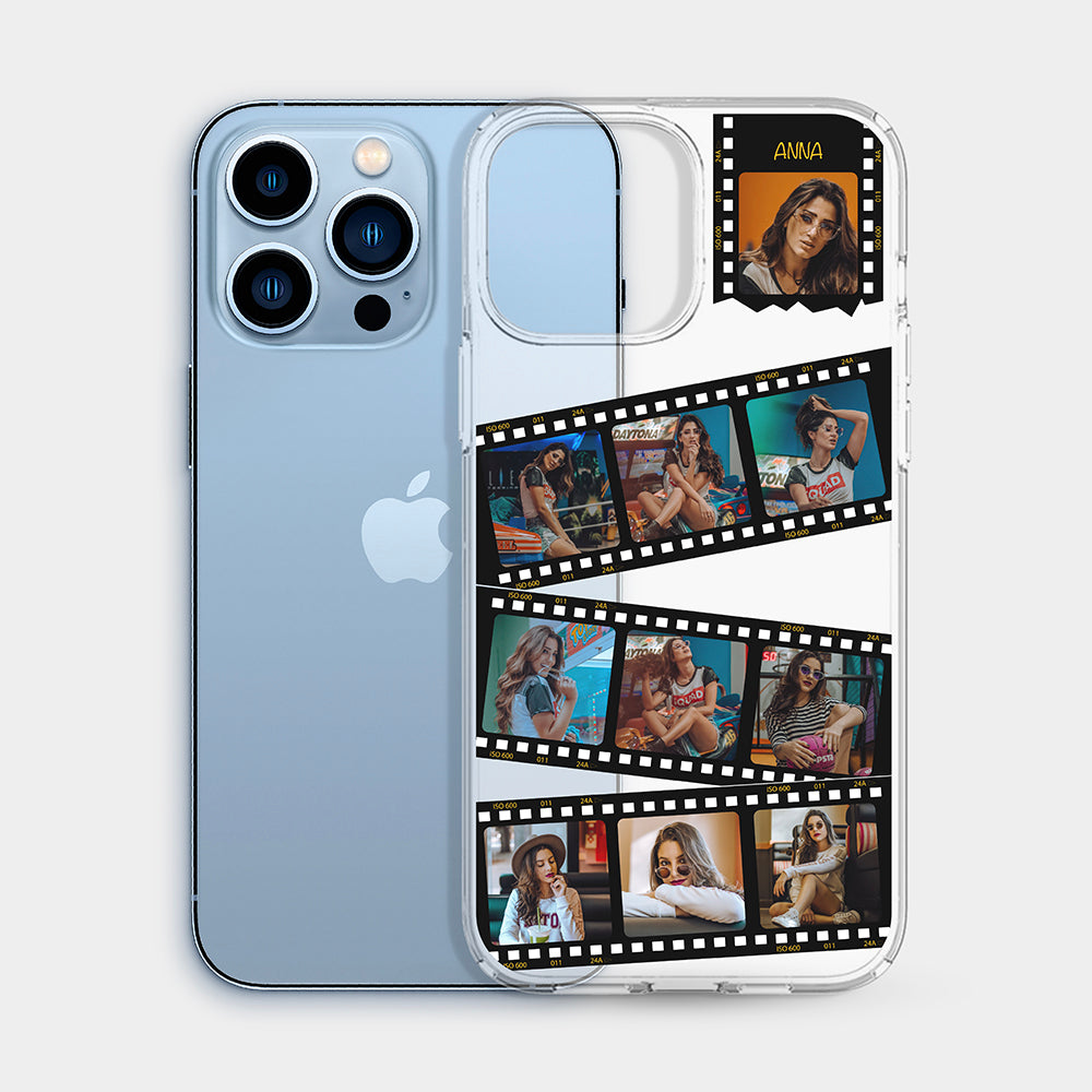 Custodia iPhone Personalizzata Foto Film Fotografico