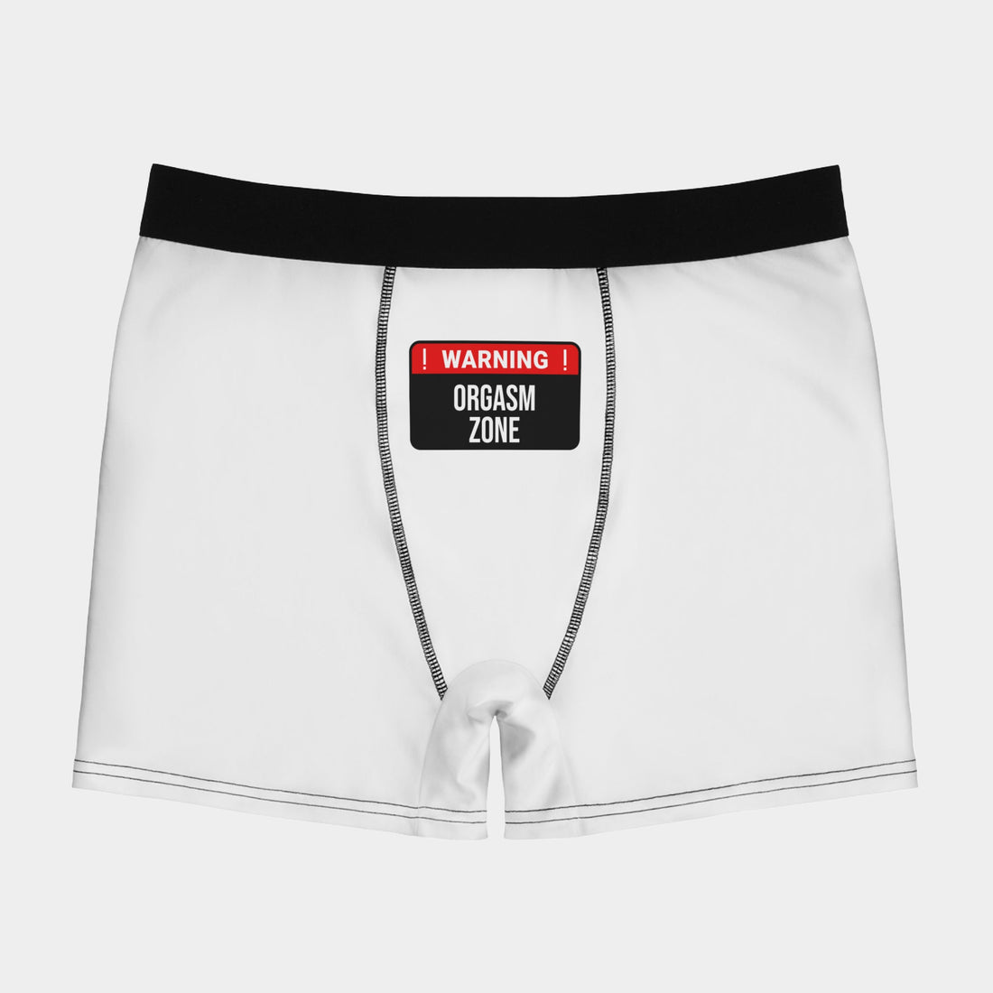 Boxer Divertenti Personalizzati Zona Orgasmo - Attenzione