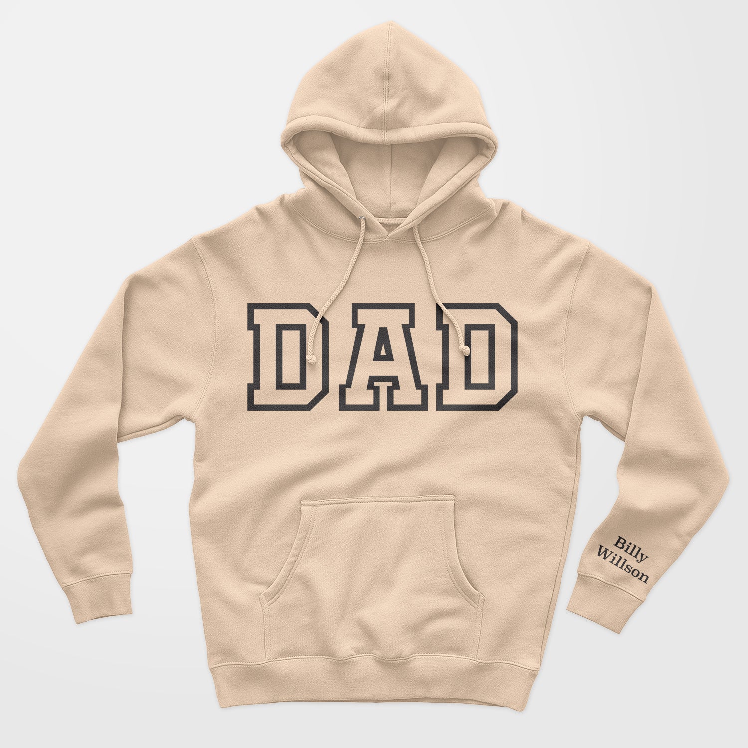 Felpa Personalizzate Papa Ricamate