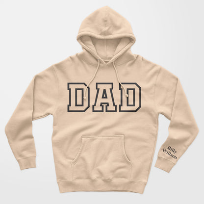 Felpa Personalizzate Papa Ricamate
