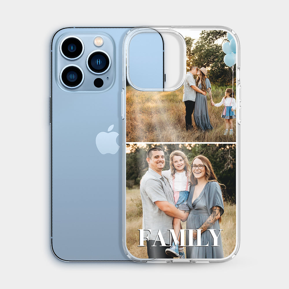 Custodia iPhone Personalizzata Due Foto