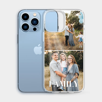 Custodia iPhone Personalizzata Due Foto