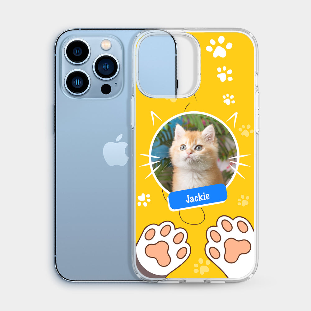 Custodia iPhone Personalizzata Foto Gatto