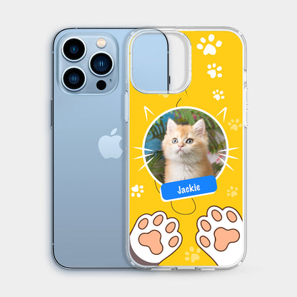 Custodia iPhone Personalizzata Foto Gatto