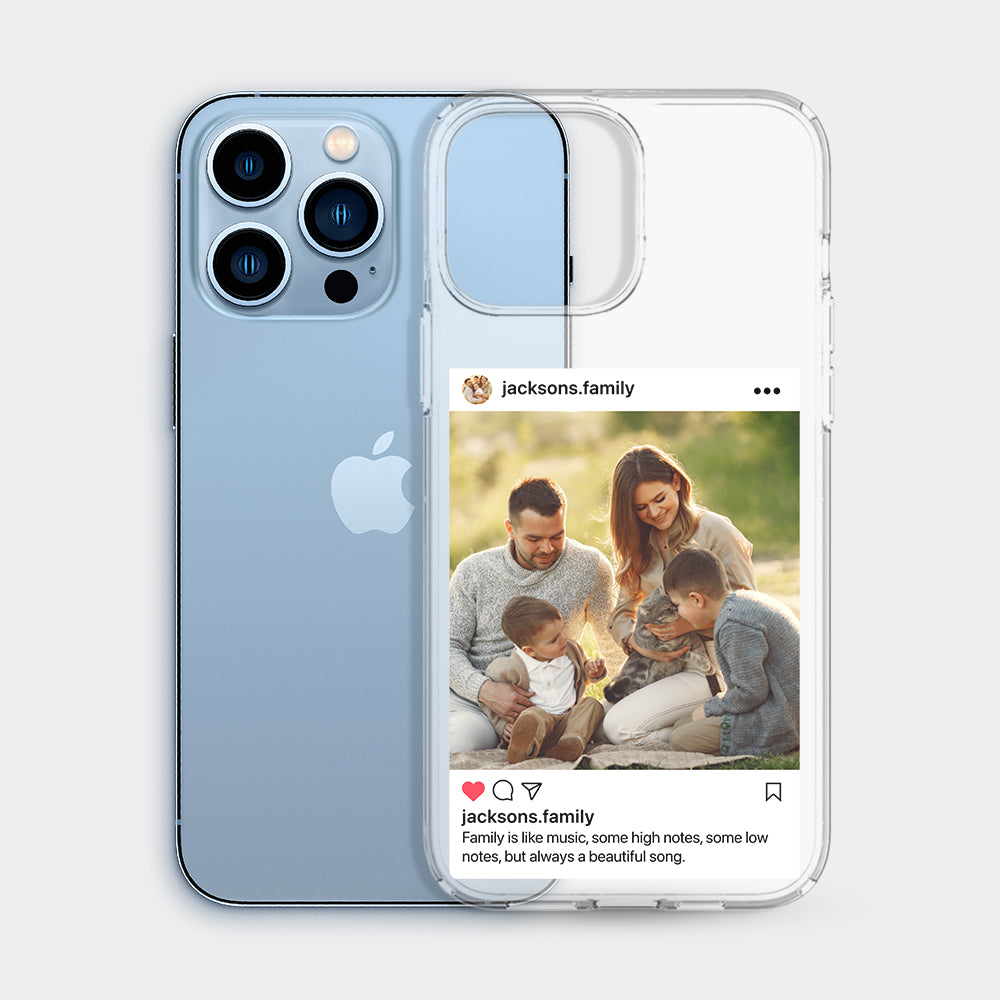 Custodia iPhone Personalizzata Instagram Foto