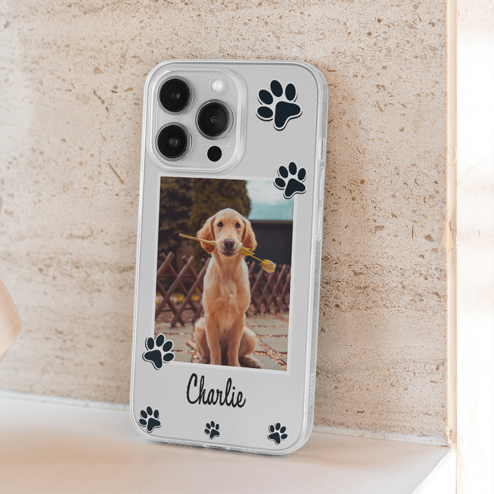 Custodia iPhone Personalizzata Foto Cane