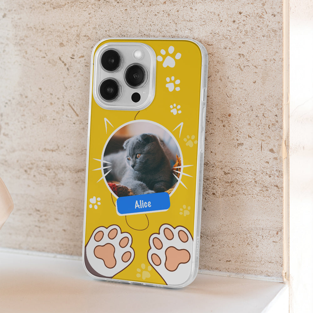 Custodia iPhone Personalizzata Foto Gatto