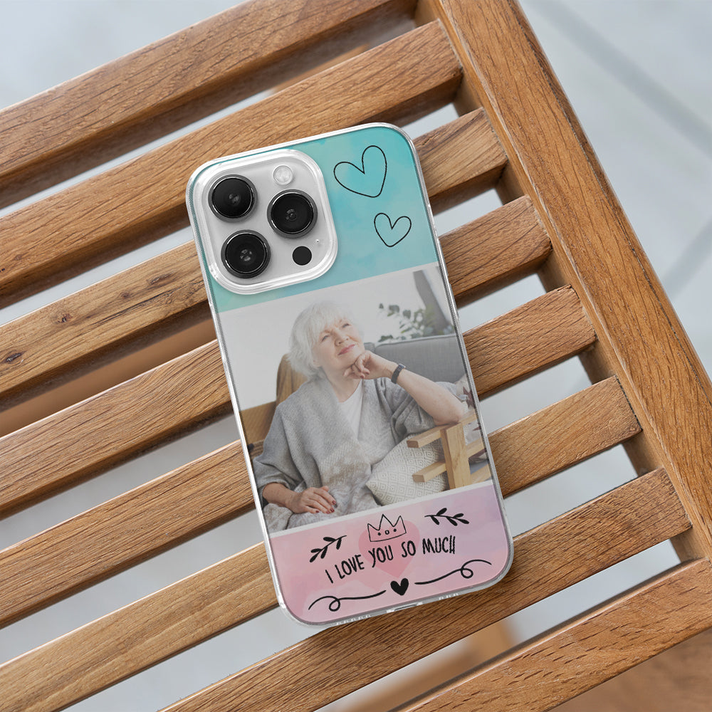 Custodia iPhone Personalizzata Foto Nonna