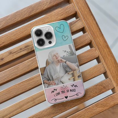 Custodia iPhone Personalizzata Foto Nonna