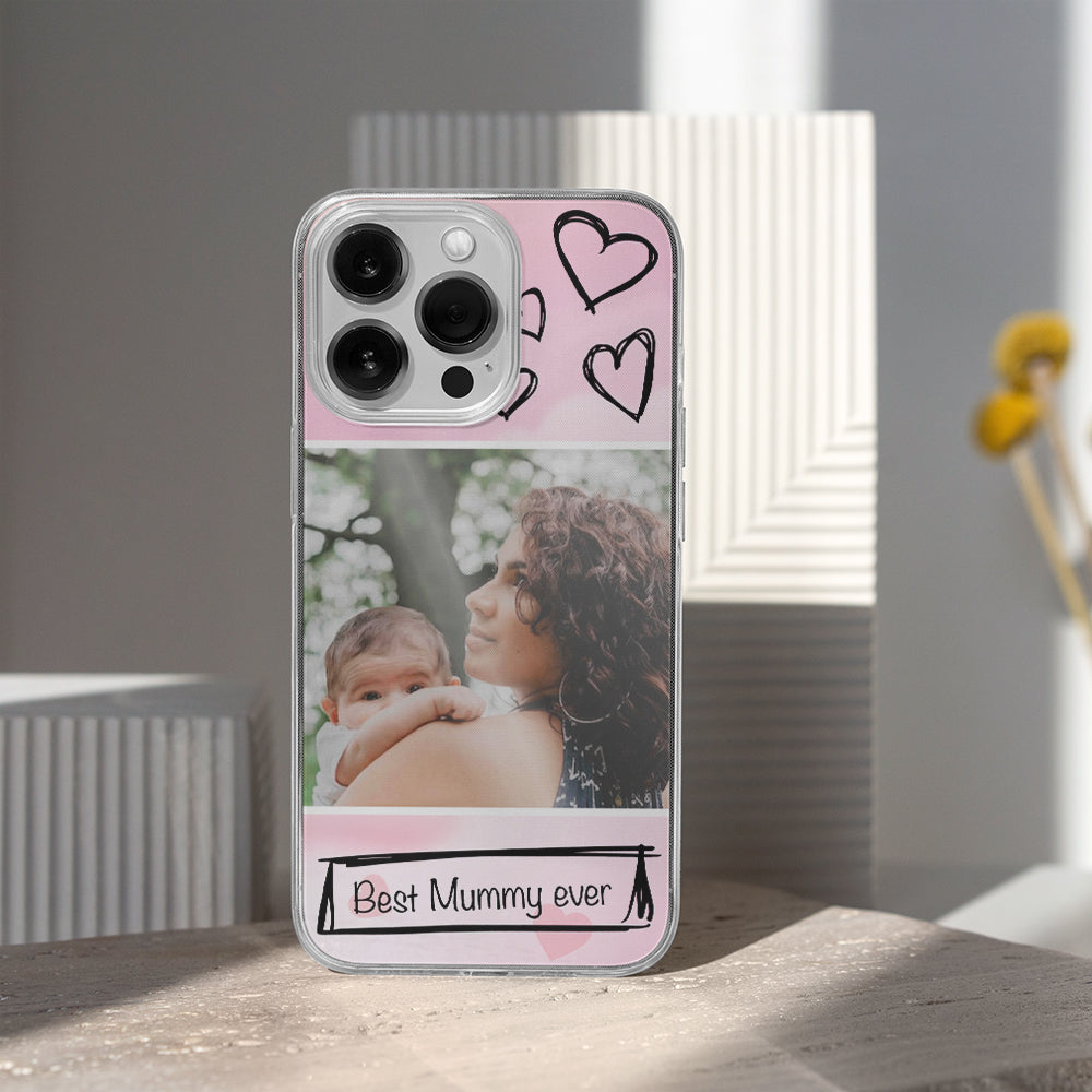 Custodia iPhone Personalizzata Foto Mama