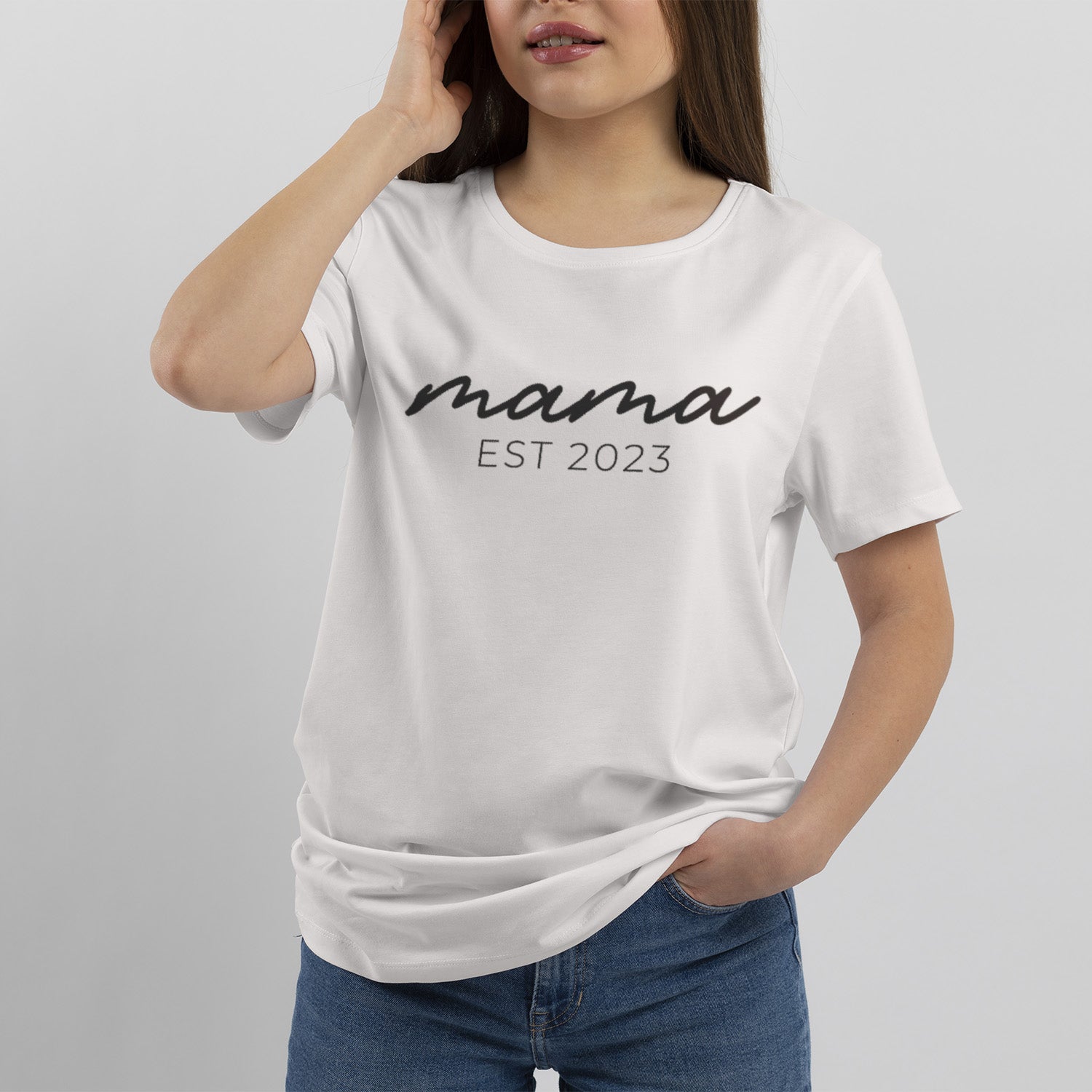 Maglietta Personalizzata Mamá Da