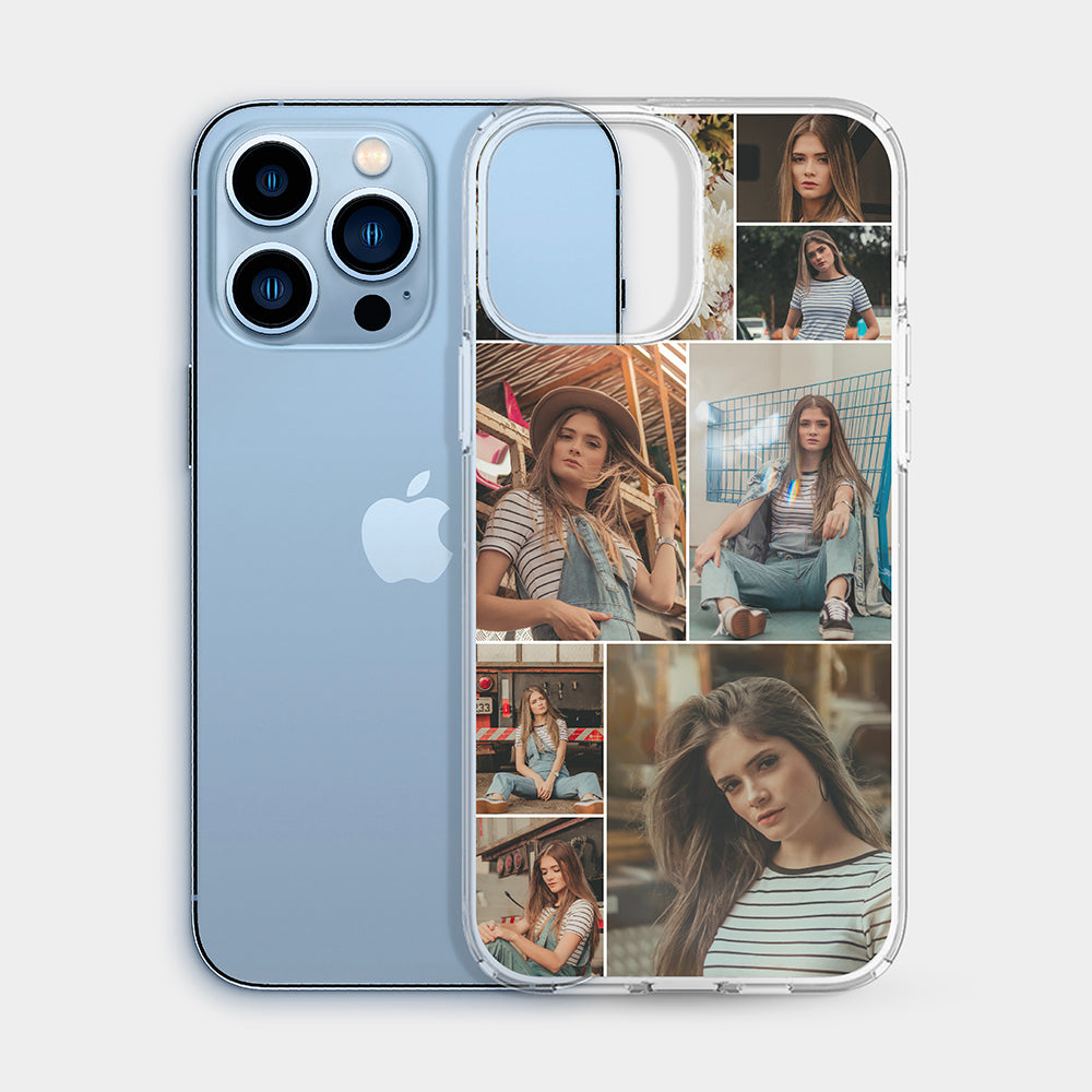 Custodia iPhone Personalizzata Foto Griglia