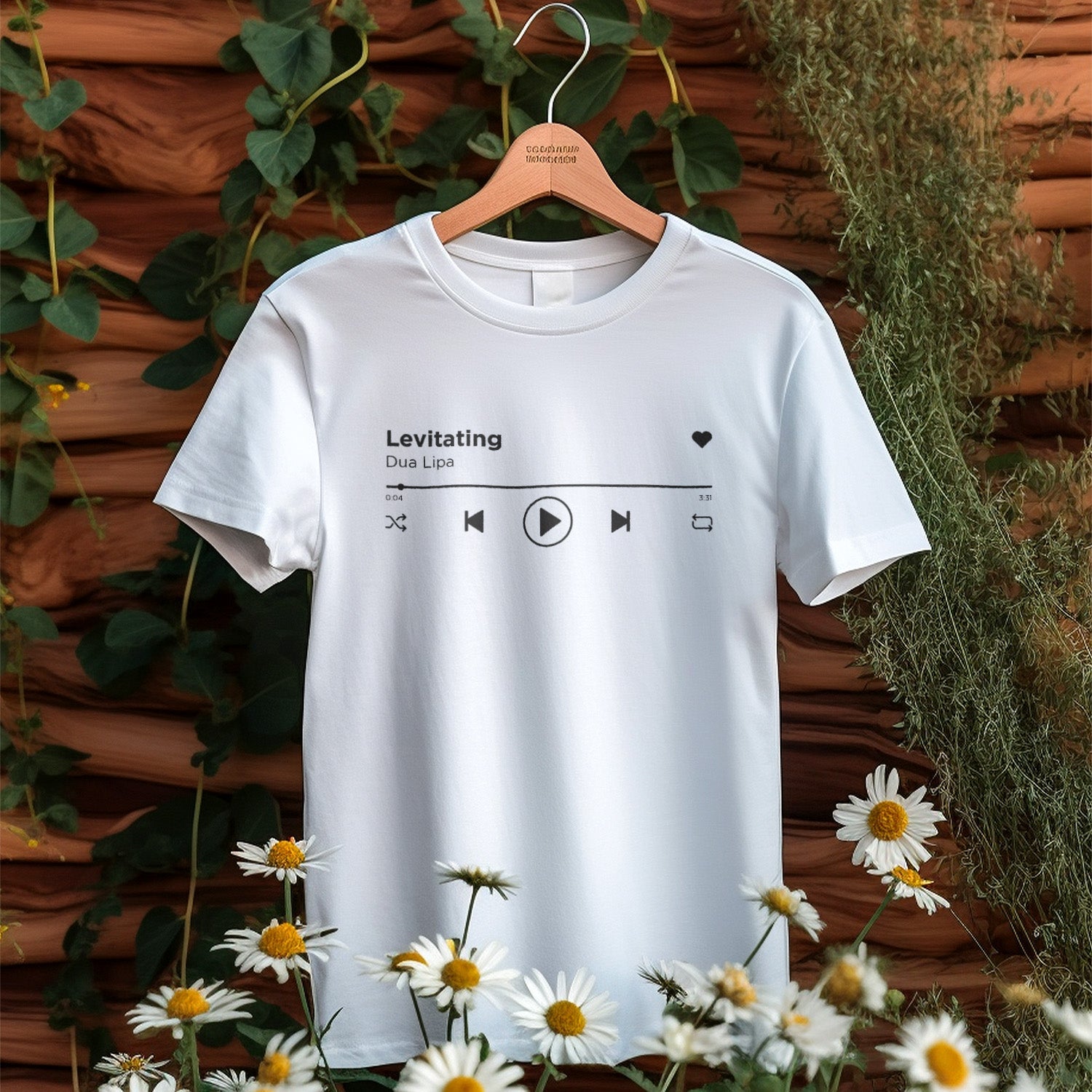 Maglietta Personalizzata con Canzone Spotify
