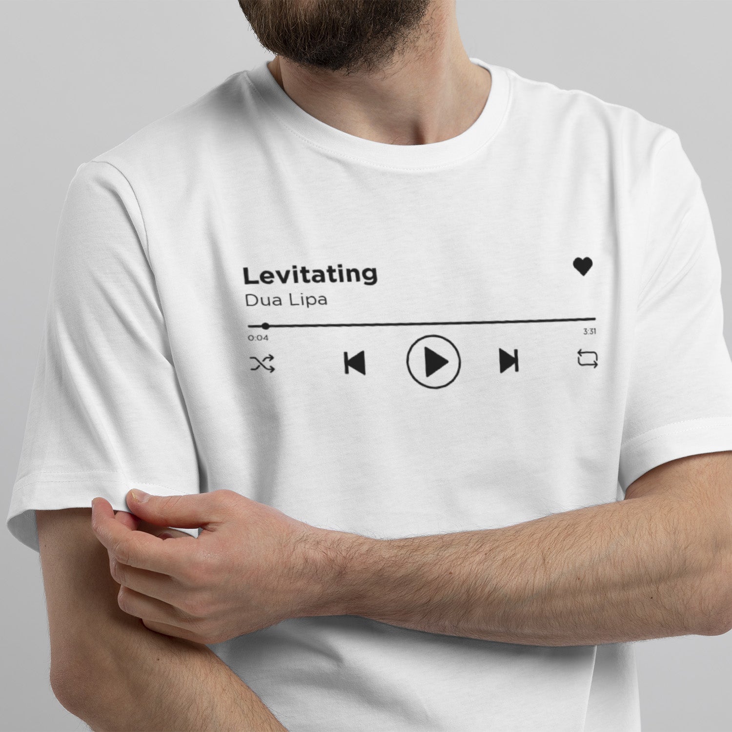 Maglietta Personalizzata con Canzone Spotify