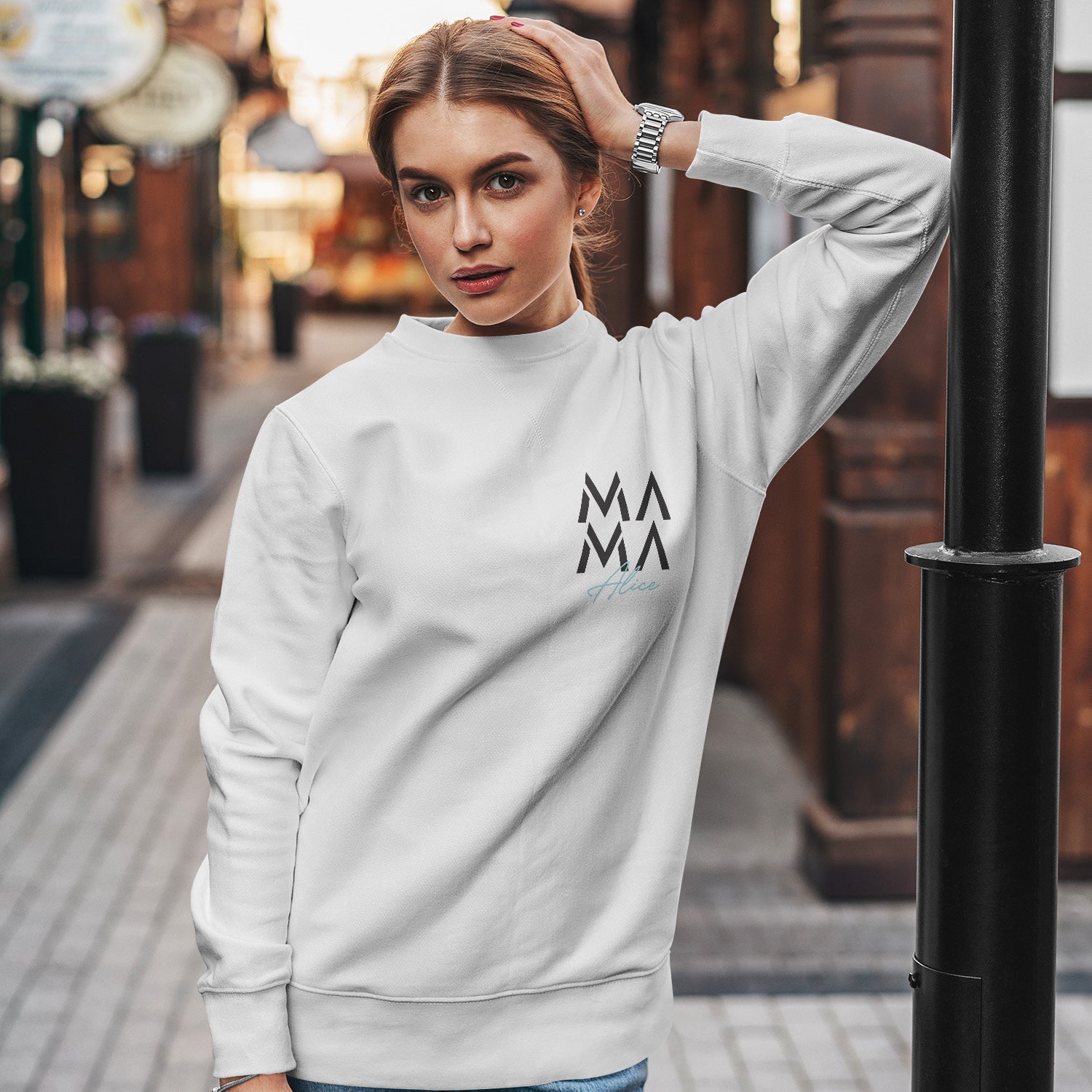 Maglione Personalizzato per Mamma Con Nome